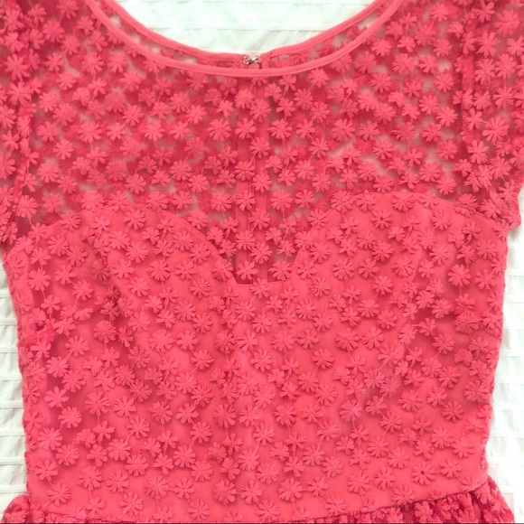 Anthropologie NM Artelier embroidered mesh dress🍉 - Picture 5 of 10